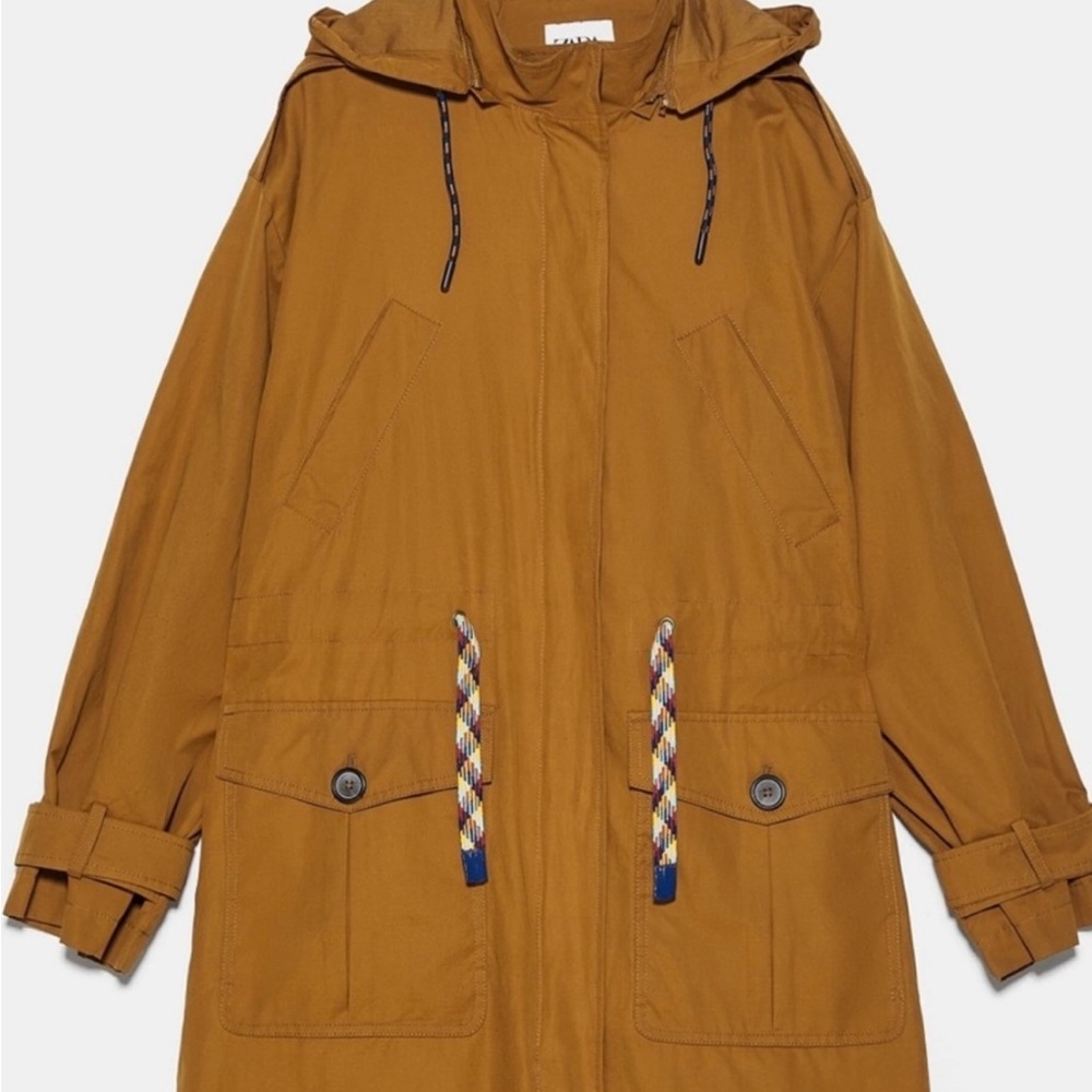 ZARA trench coat. New - Picture 4 of 5